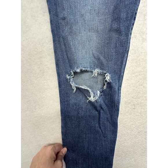 Everlane Womens‎ Jeans Size 26 Reg Organic Cotton Blue Denim The Summer Jean - Picture 8 of 11